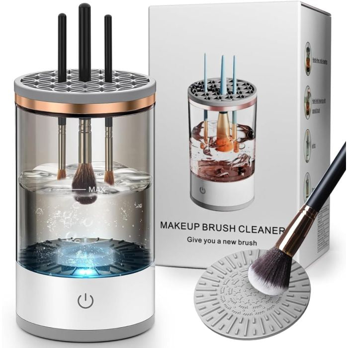 Derrit-PULITORE PENNELLI DA TRUCCO ELETTRICO