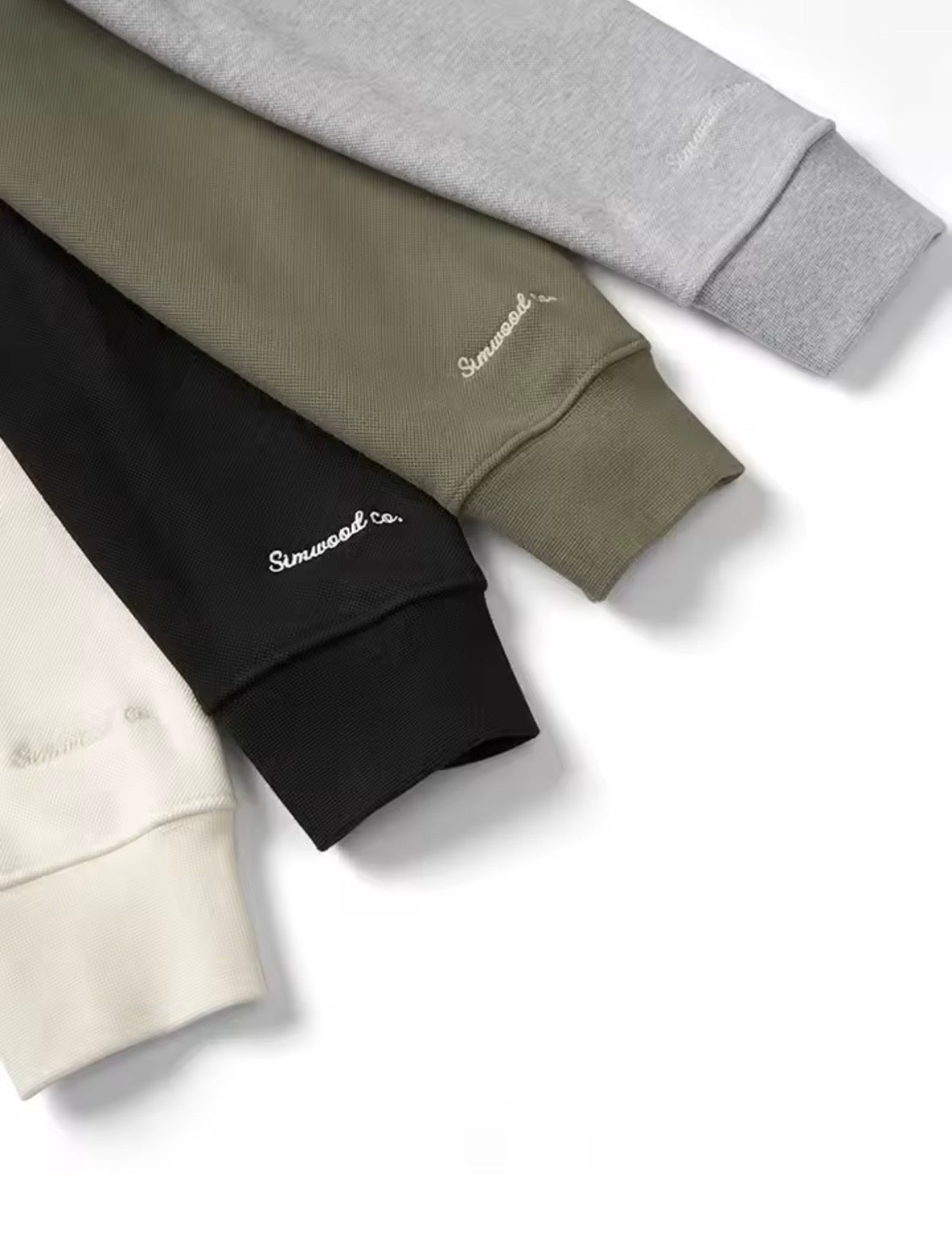"Maglia Oversize Full Zip Piqué con Cappuccio e Fodera in Pile"